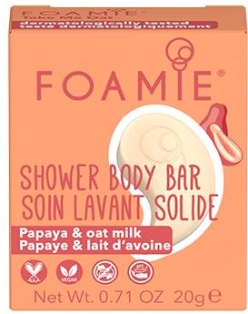 FOAMIE Body Bar Travel Size Take Me Oat 20 g Szappan