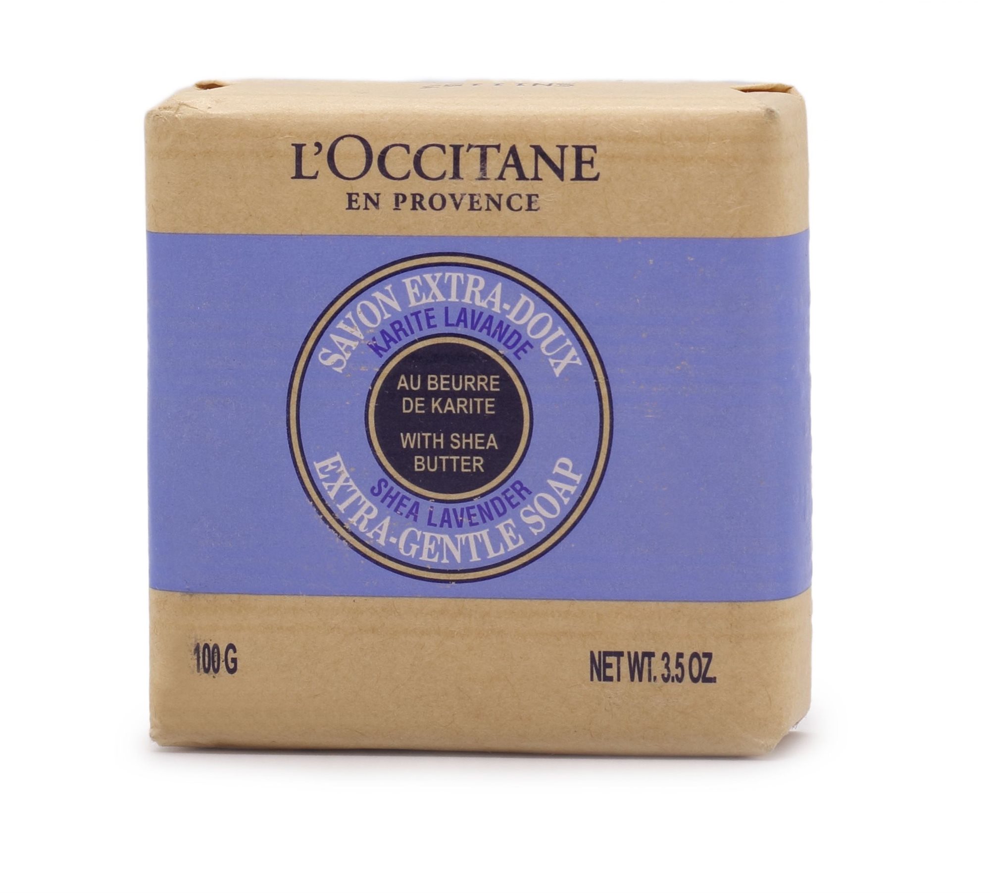 L'OCCITANE Bambucké maslo Levanduľa 100 g Tuhé mydlo