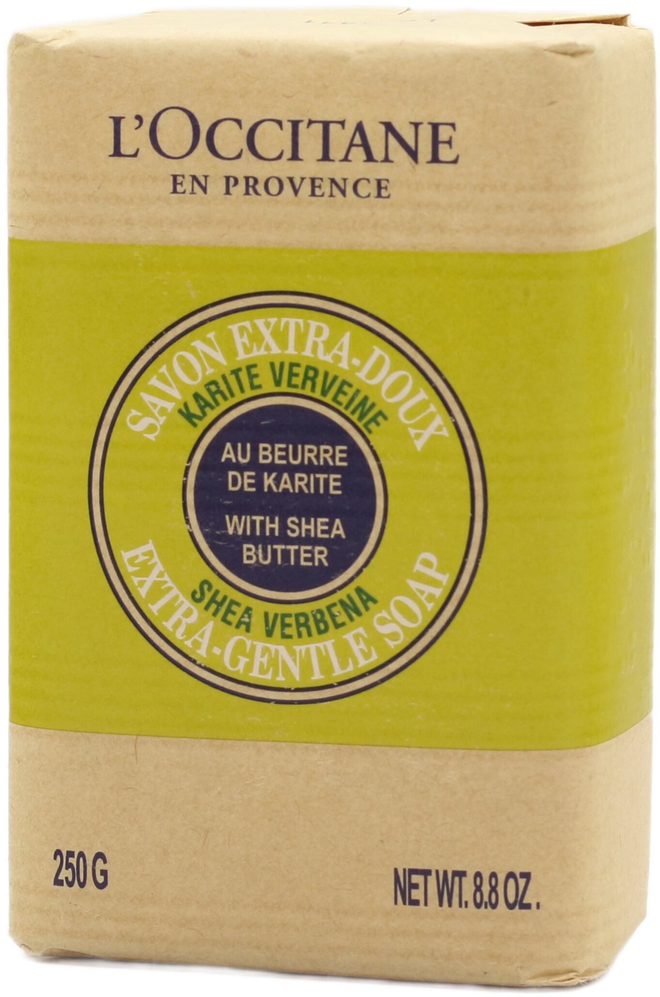 L'OCCITANE Shea vaj Verbena 250 g Szappan