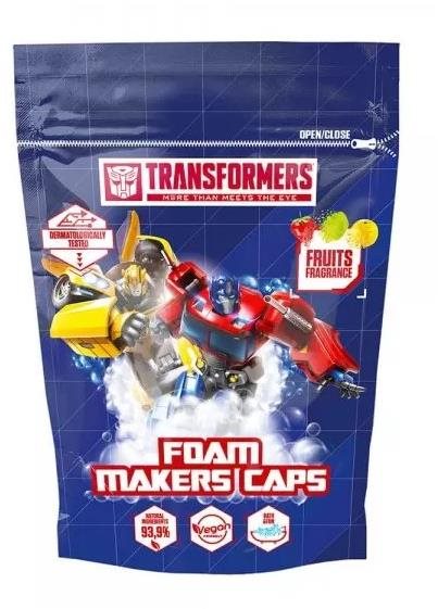 WASCHKÖNIG Transformers pena do kúpeľa 6× 20 g Pena do kúpeľa