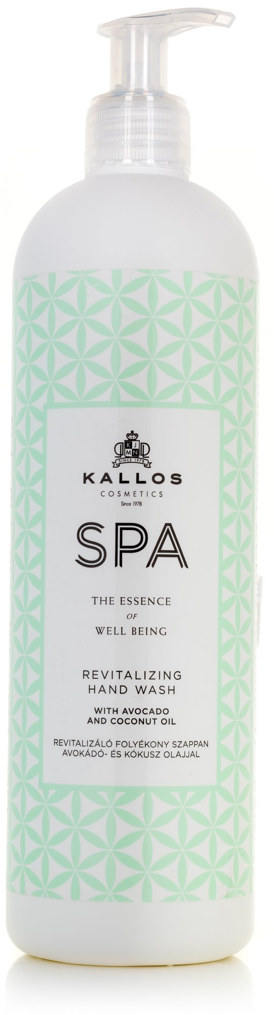 KALLOS Spa Revitalizing Hand Wash 500 ml Tekuté mydlo
