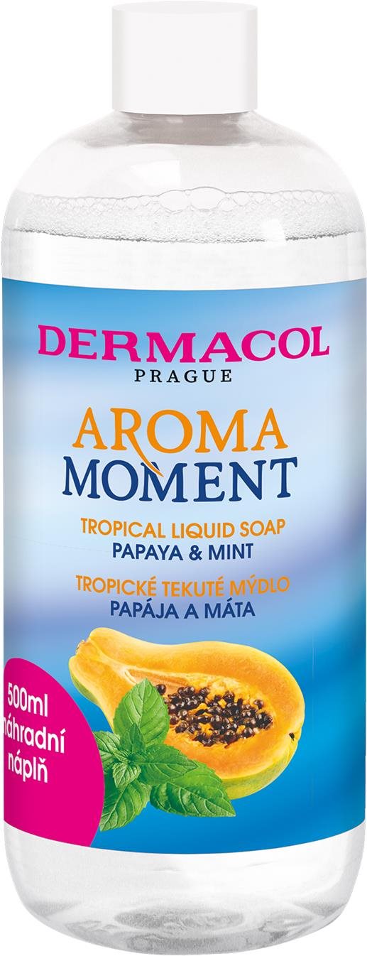 DERMACOL Aróma Moment náhradná náplň tekutého mydla Papája a mäta...