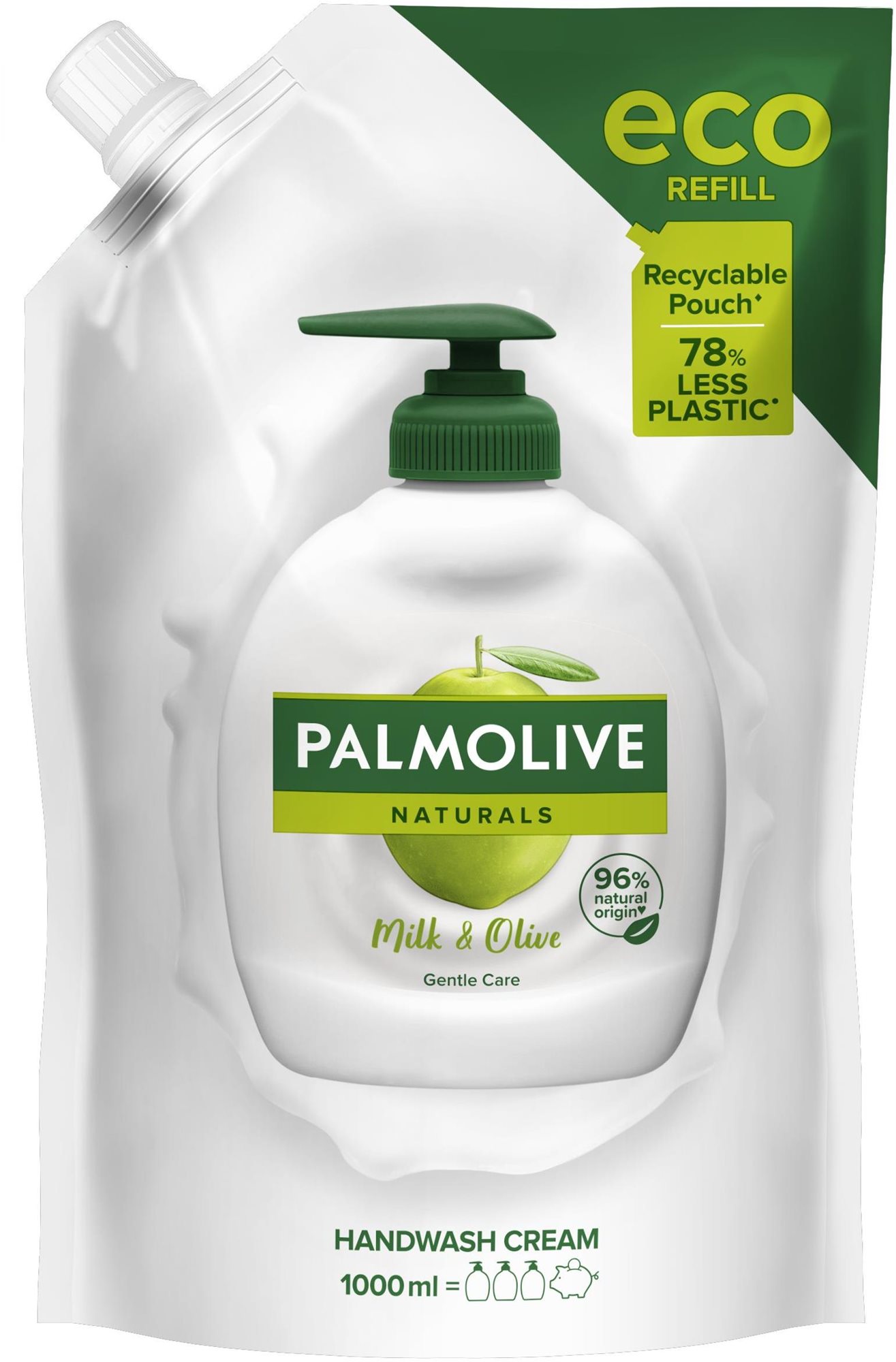 PALMOLIVE Naturals Olive & Milk tekuté mydlo náhradná náplň 1000 ml...