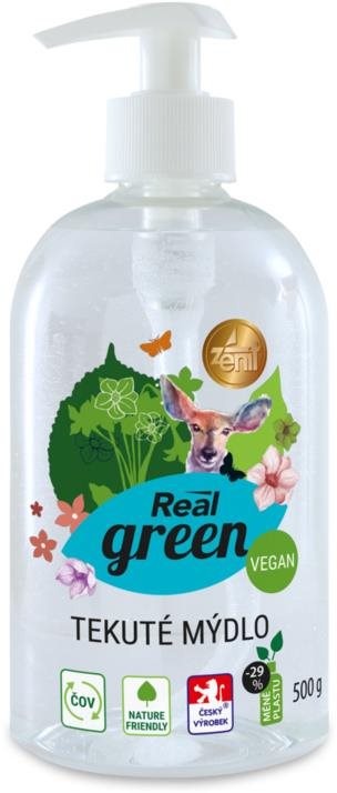 REAL GREEN tekuté mydlo 500 g Tekuté mydlo