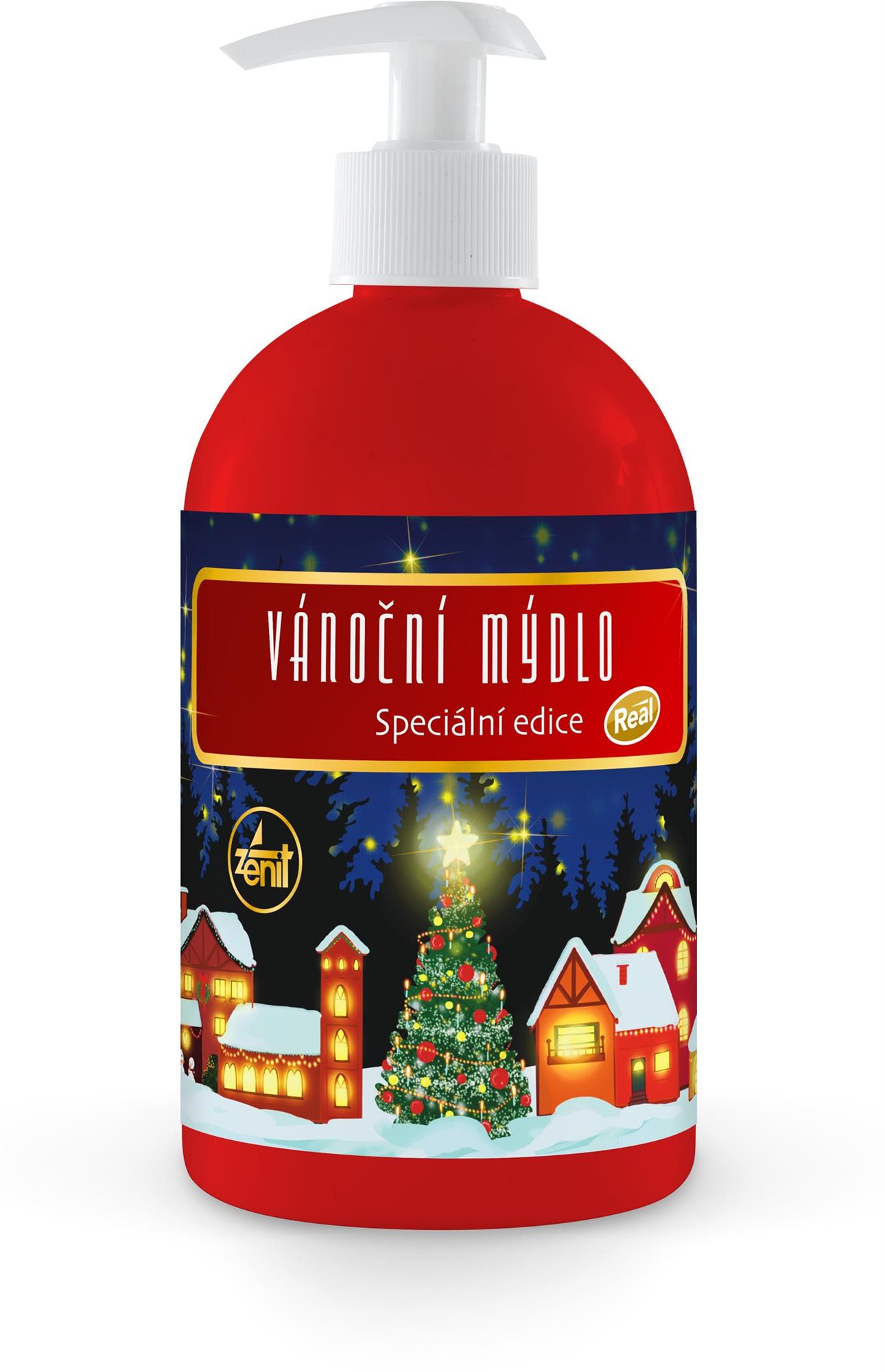 REAL Vianočné umývanie rúk 500 g Tekuté mydlo