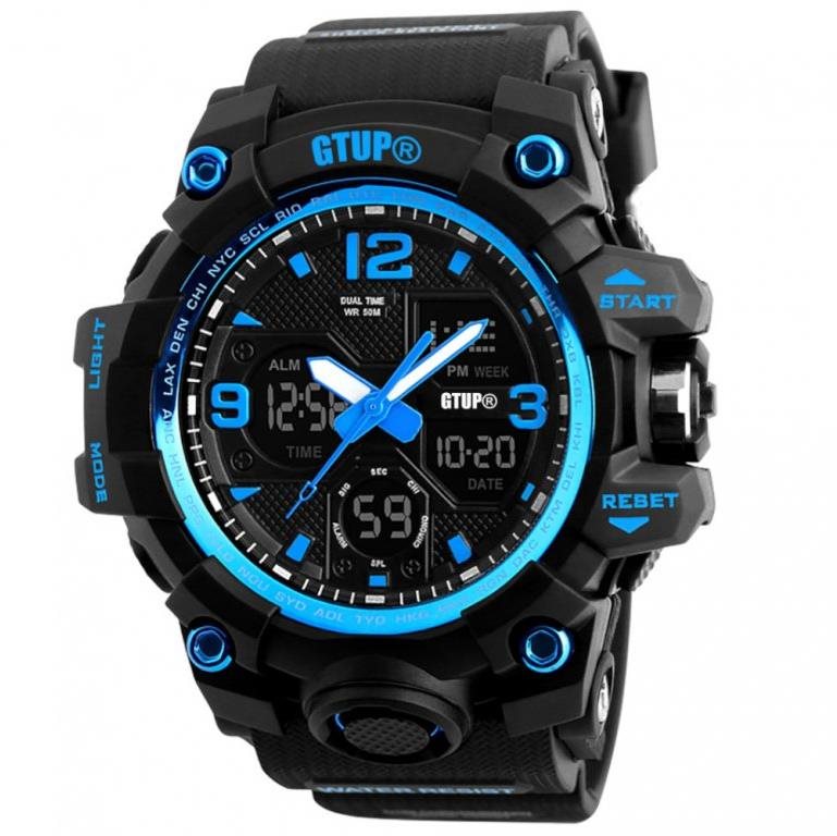 Gtup Pánské sportovní hodinky Shock GT-1050MOD Pánské hodinky