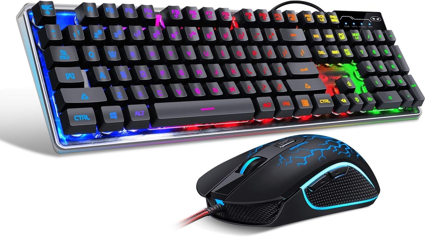 MageGee K1-B Keyboard&Mouse Combo - US Tastatur/Maus-Set
