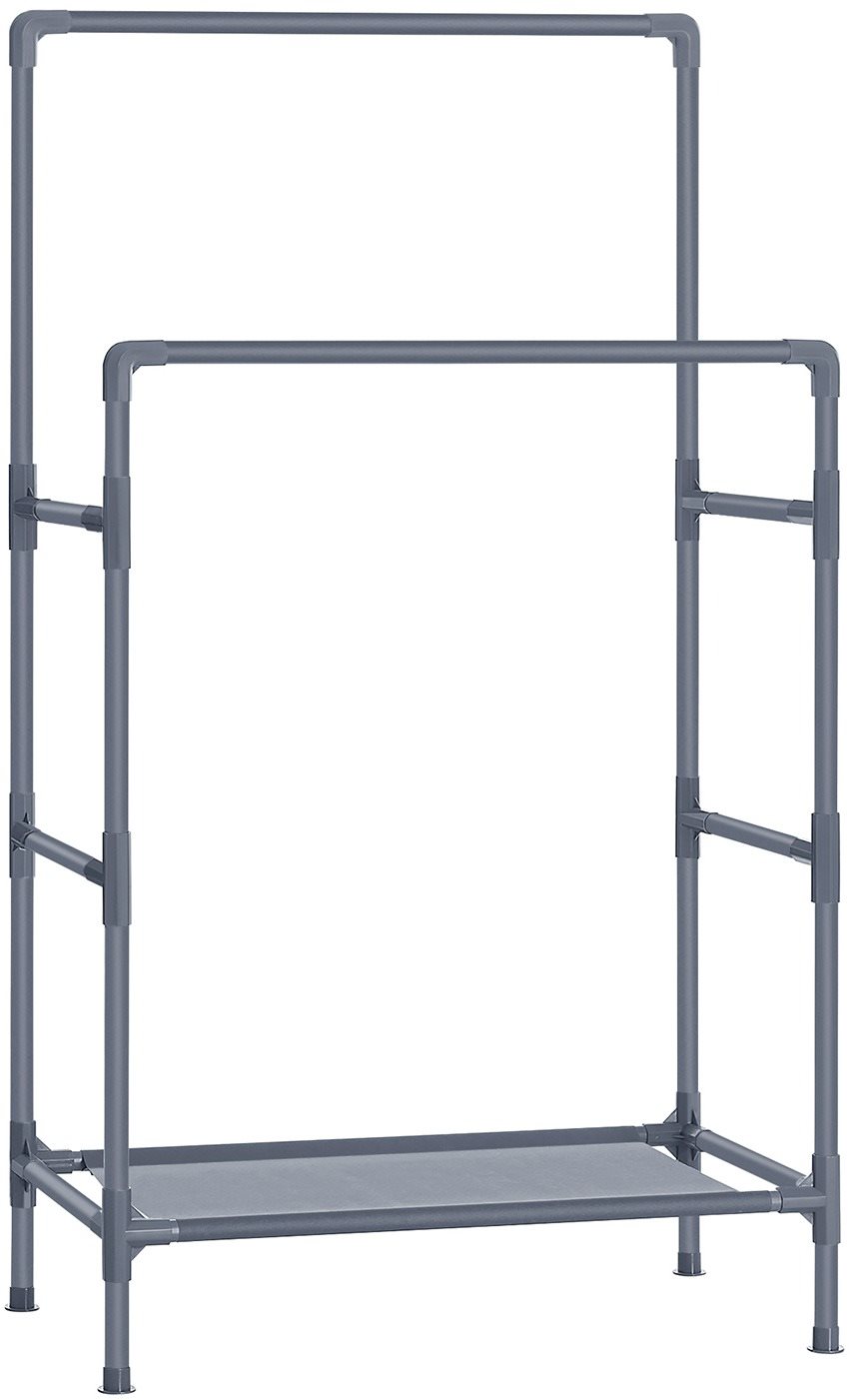 Songmics, Vešiak na oblečenie, kovový, 83 × 45 × 157 cm Stojan