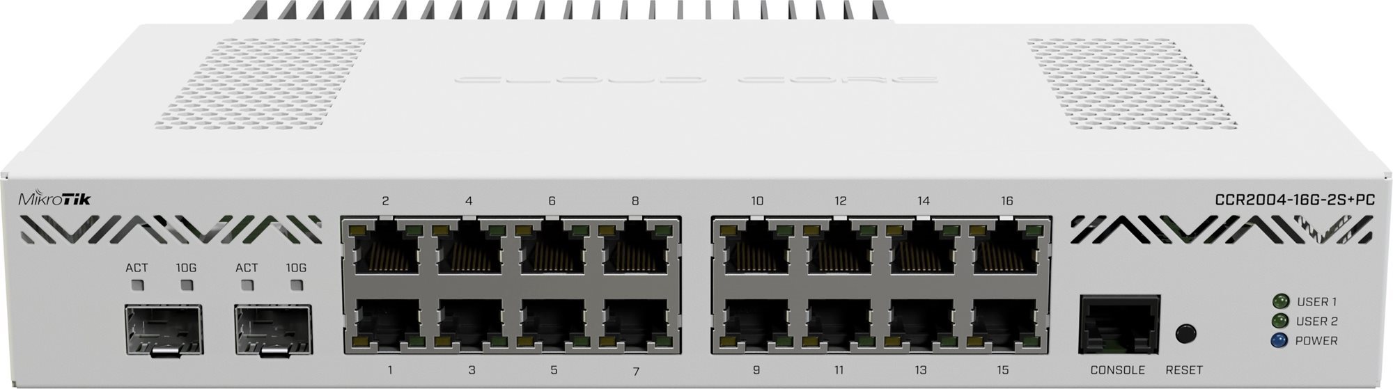 Mikrotik CCR2004-16G-2S+PC Router