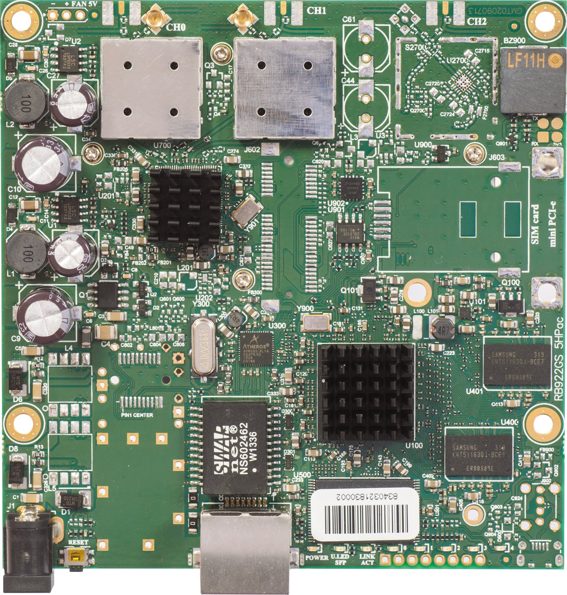 Mikrotik RB911G-5HPacD Routerboard