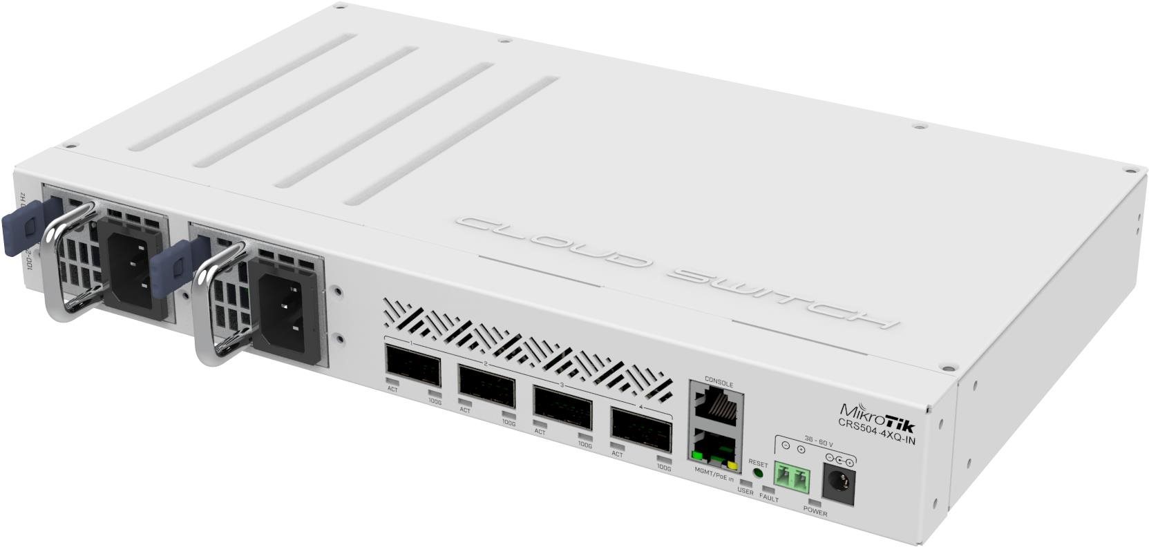 MikroTik CRS504-4XQ-IN Switch