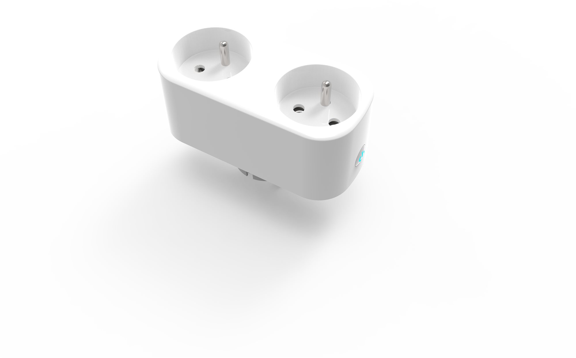 MOES WP-FR2, WiFi, White Smart zásuvka