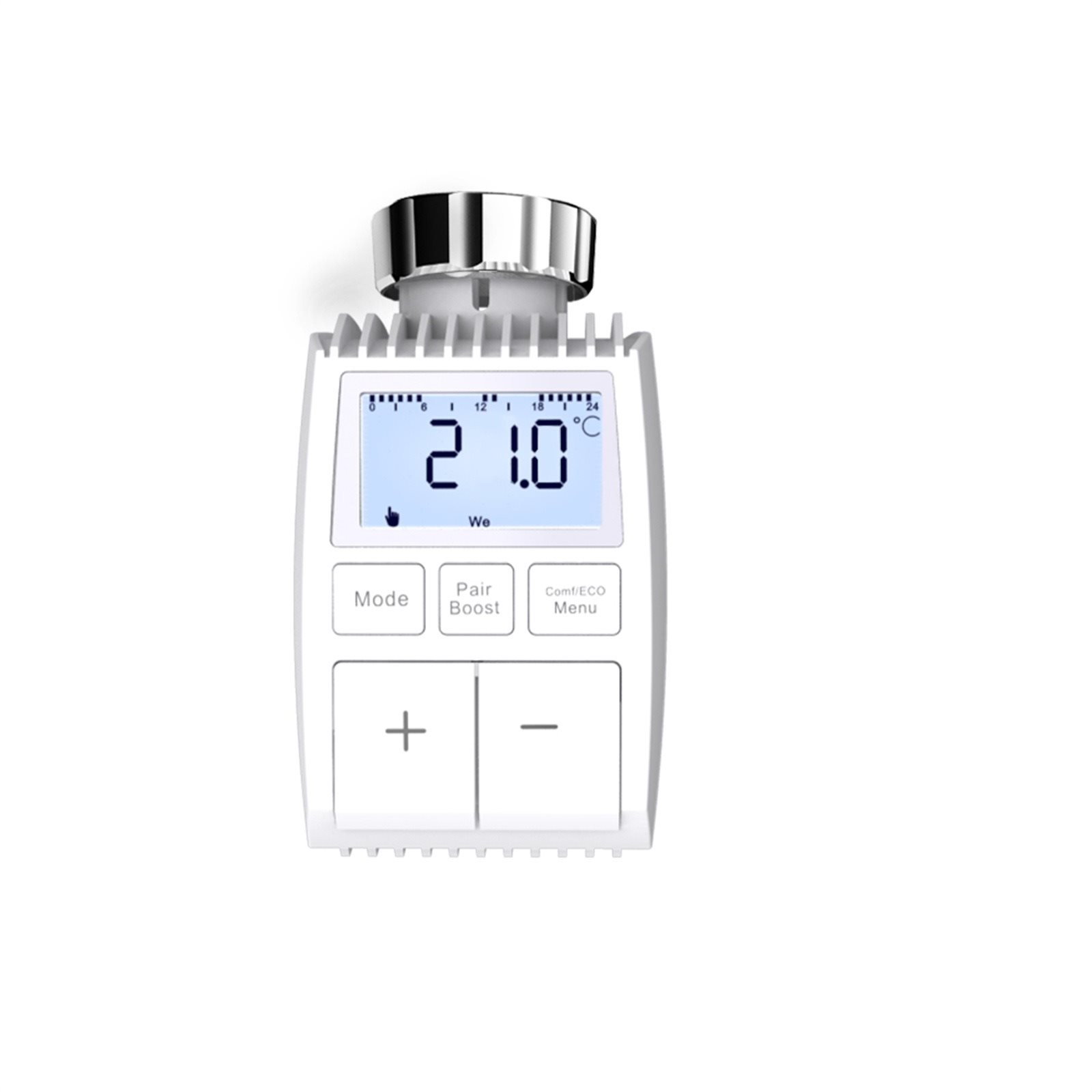 MOES TV-01 Smart Radiator Valve, Zigbee, White Heizkörperthermostat