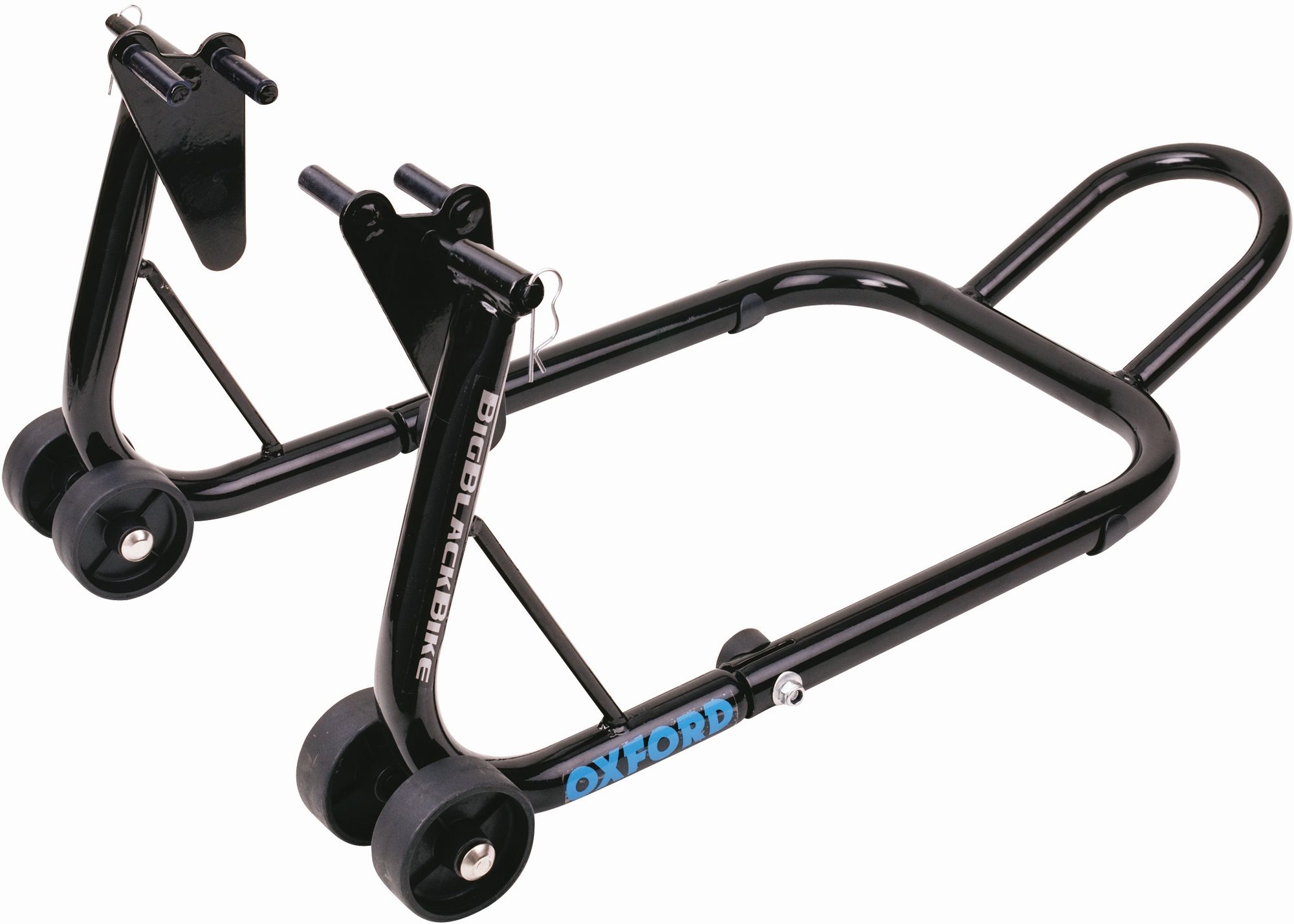 OXFORD stojan na motocykel Big Black Bike predný, (čierny) Stojan...