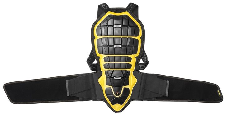 Spidi BACK WARRIOR 170/180 (čierny/žltý, veľkosť L) Chránič chrbtice