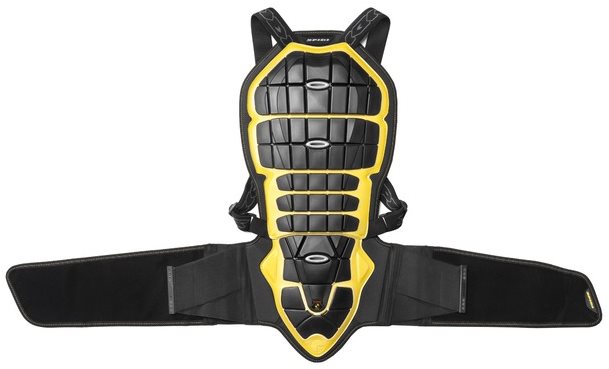 Spidi BACK WARRIOR 180/195 (čierny/žltý, veľkosť XL) Chránič chrbtice