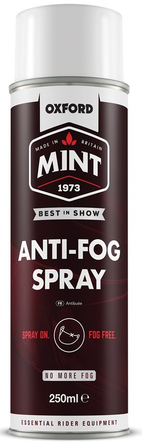 OXFORD MINT antifog na plexi 250 ml Čistič autoskiel