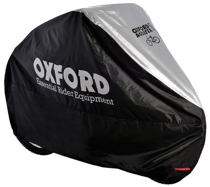 OXFORD Plachta na motocykel Aquatex (čierna/strieborná) Plachta na...