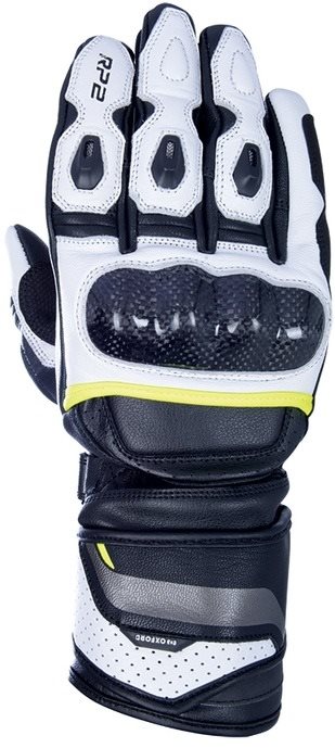 OXFORD RP-2 2.0 S, čierne/biele/žlté fluo Rukavice na motorku