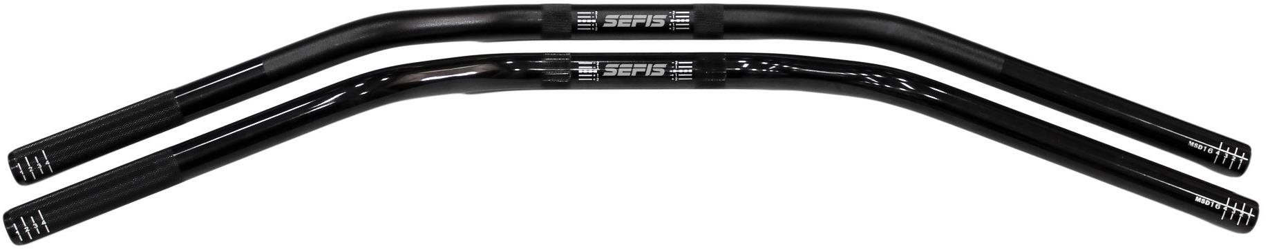 M-Style MSD16 riadidlá 22 mm - Farba: Matná čierna Riadidlá