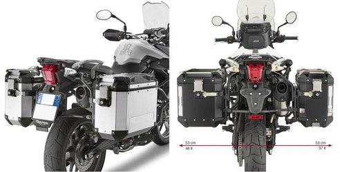 KAPPA KL6401CAM nosič bočných kufrov TRIUMPH TIGER 800/800 XC/800...