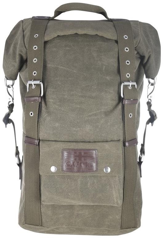 OXFORD Heritage (zelený khaki, objem 30 l) Moto batoh