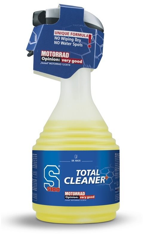S100 Total Cleaner čistič motocyklov 750 ml Čistič