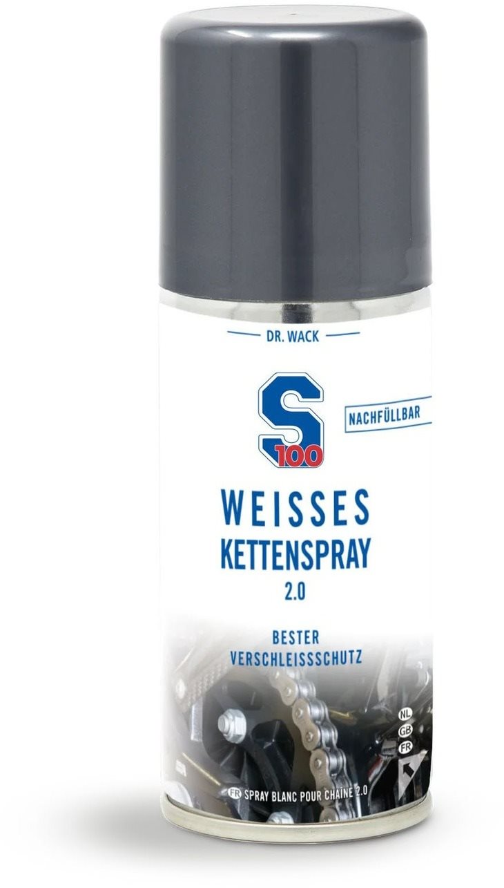 S100 mazivo na reťaze – White Chain Spray 2.0 100 ml Mazivo