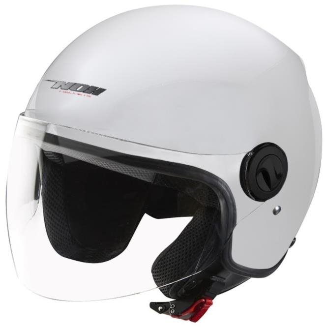 NOX prilba N608,  (biela, veľ. L) Prilba na motorku