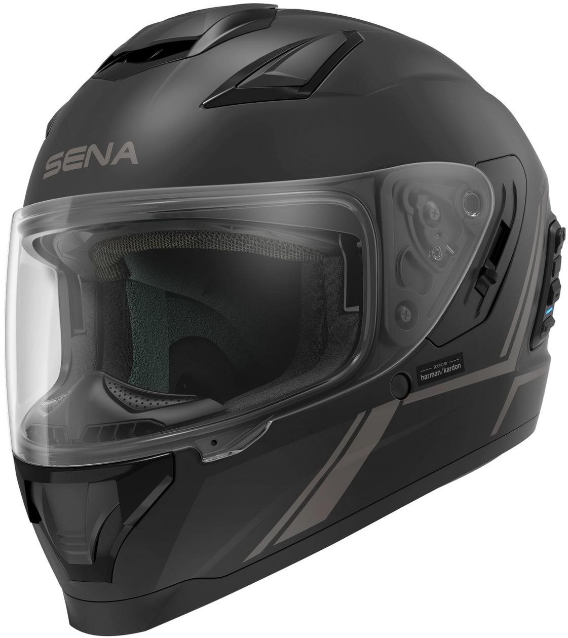 SENA prilba s Mesh headsetom Stryker, (matná čierna veľkosť L)...