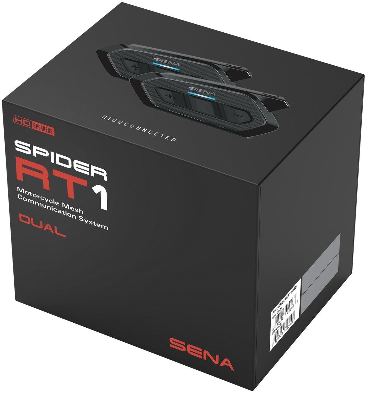 SENA Mesh headset Spider RT1, súprava 2 jednotiek Bluetooth Headset