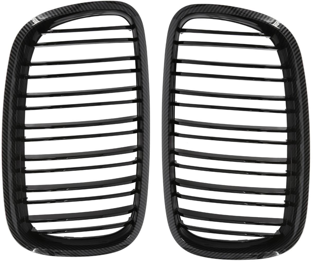 SEFIS predná maska ľadvinky BMW X5 E70 X6 E71 2007-2013 karbón...