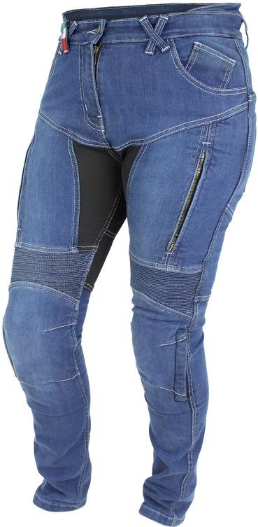 Cappa Racing Džínsy MUGELLO kevlar dámske modré 38/32, XXL Moto...