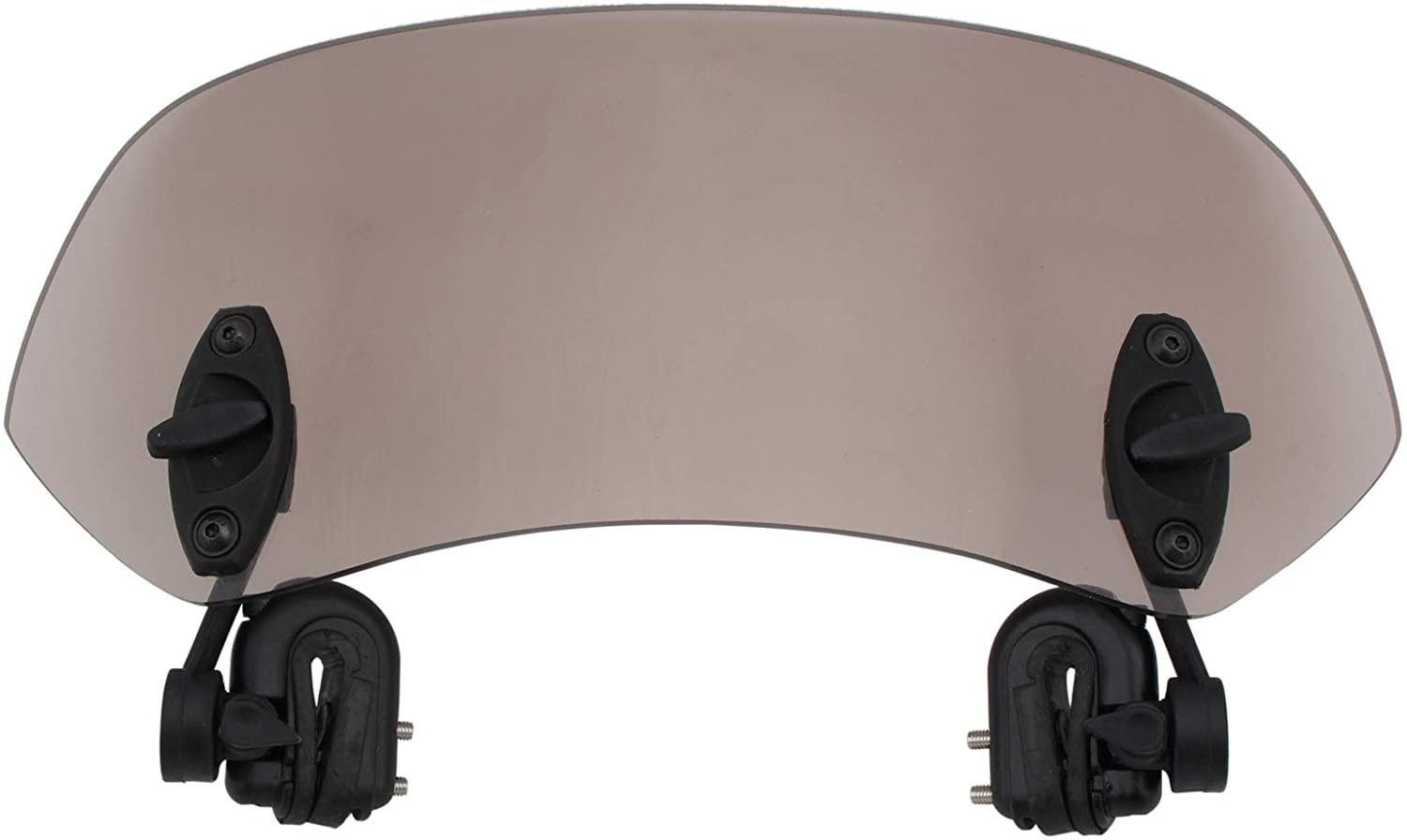SEFIS B L plexi navýšenie na motocykel dymové Plexi na moto