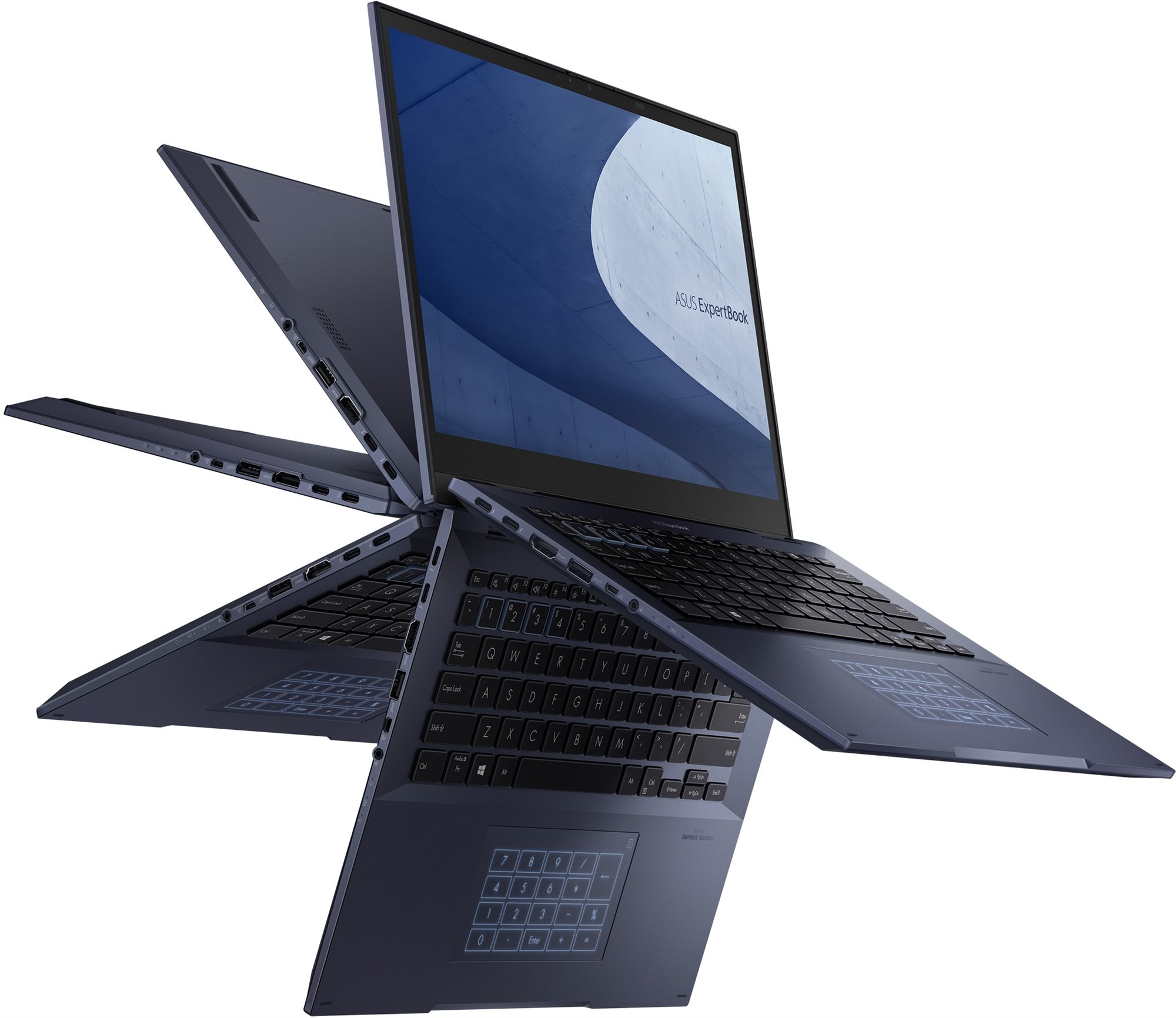 ASUS Expertbook B7 Flip B7402FEA-L90442 Fekete Tablet PC