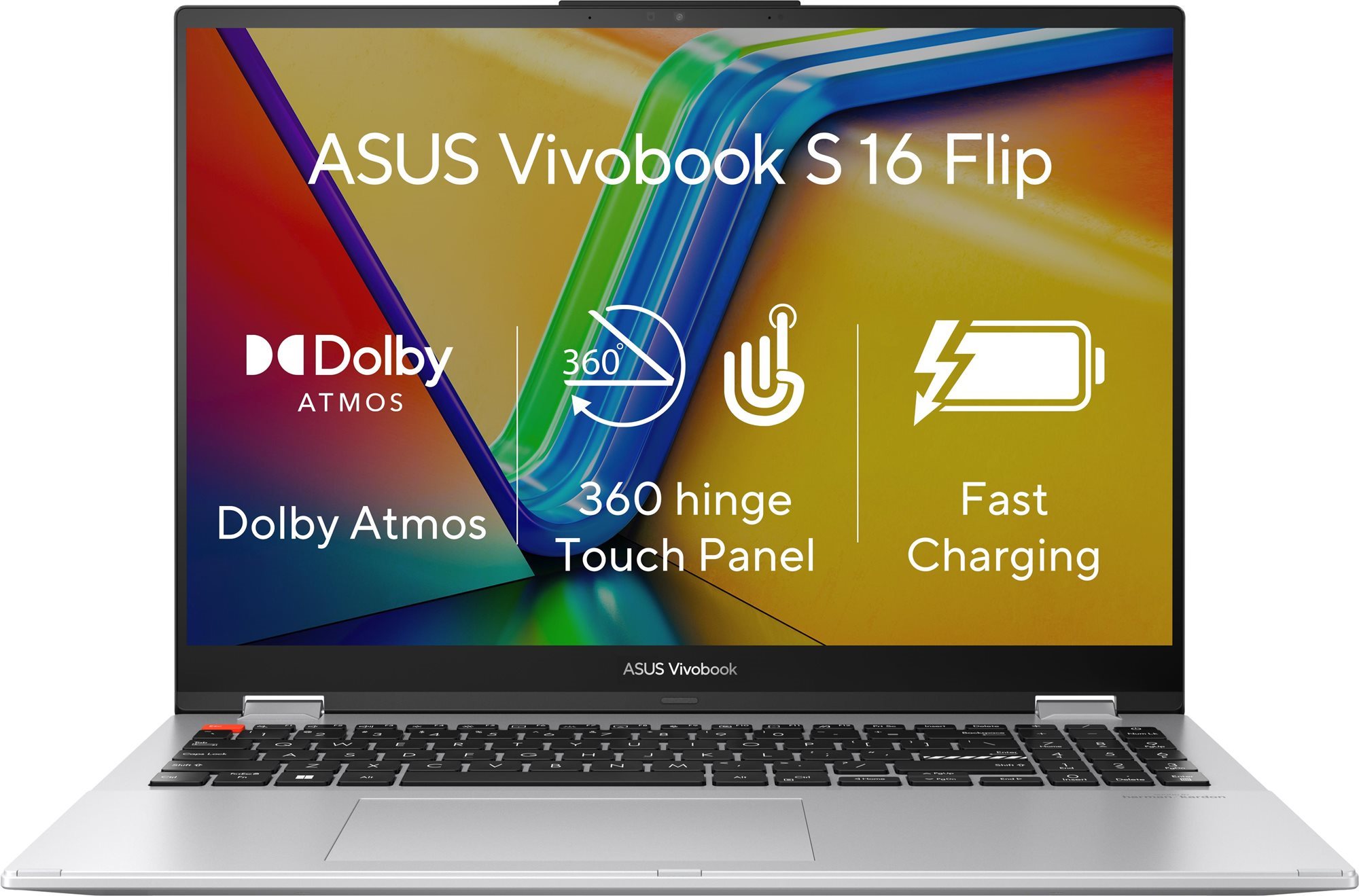 ASUS Vivobook S 16 Flip TN3604YA-MC009W Cool Silver kovový Tablet PC