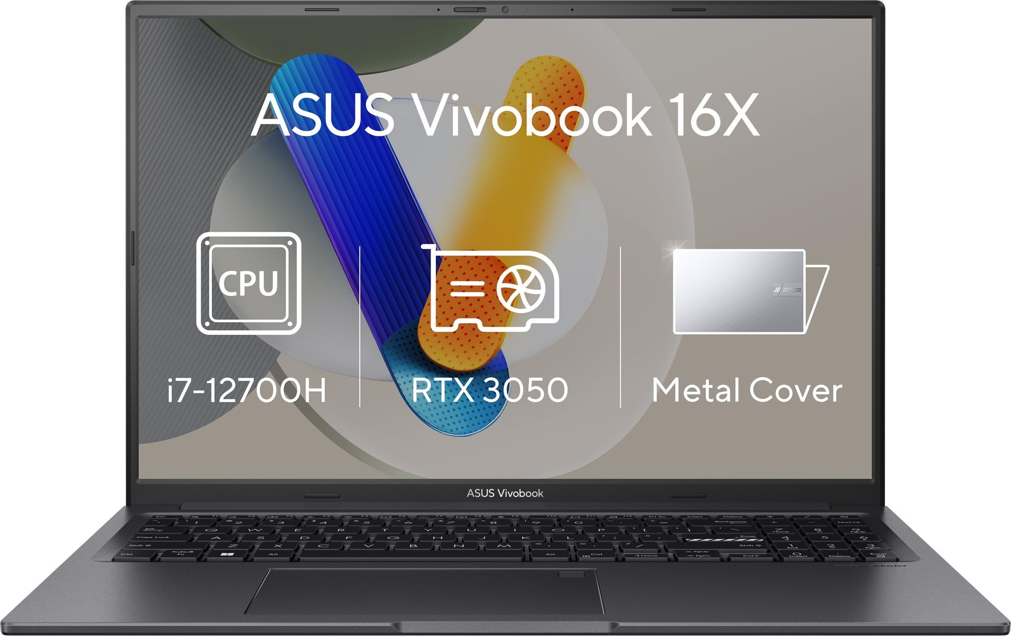 ASUS Vivobook 16X K3605ZC-RP535W Indie Black kovový Notebook