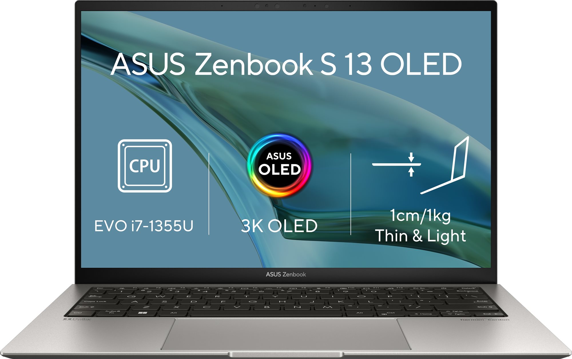 ASUS Zenbook S 13 OLED UX5304VA-OLED075W Basalt Grey Notebook