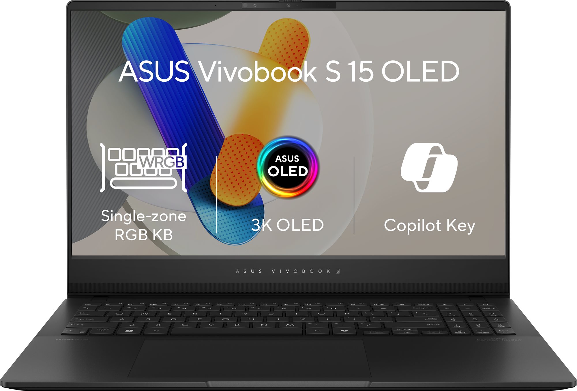 ASUS Vivobook S 15 OLED S5506MA-OLED036W Neutral Black celokovový...