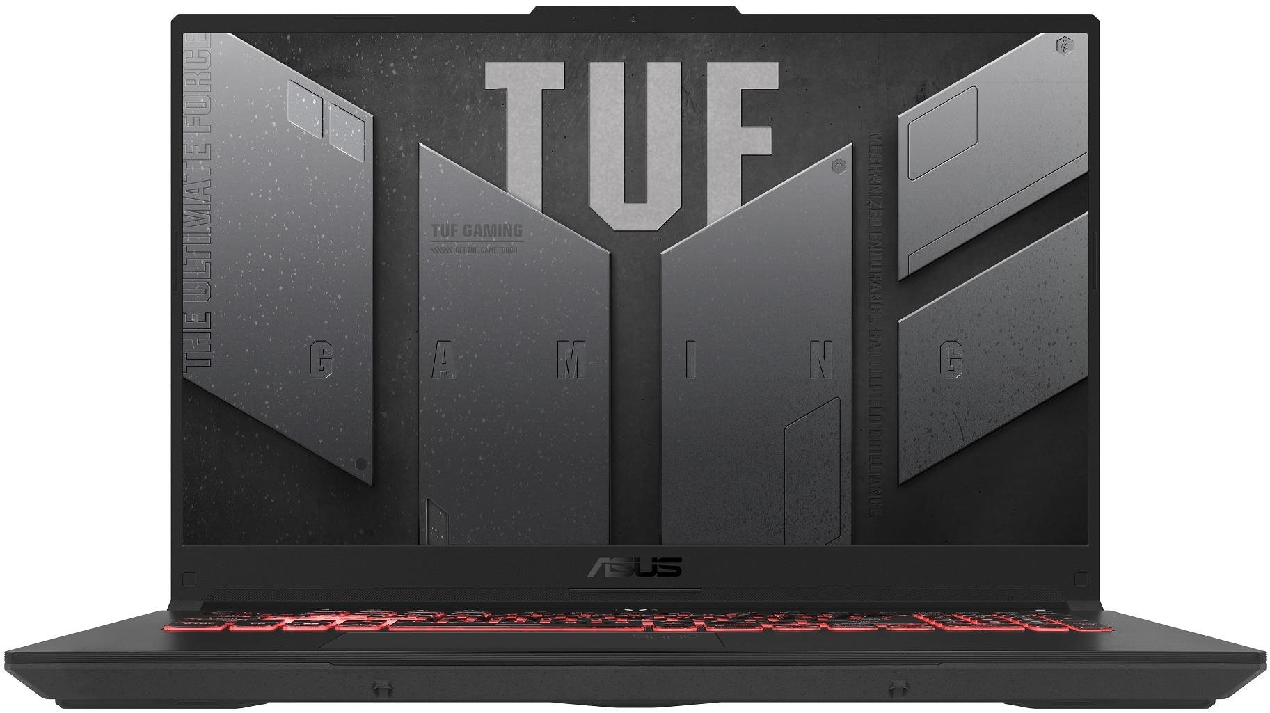 ASUS TUF Gaming A17 FA707NV-HX019W Mecha Gray kovový Herný notebook