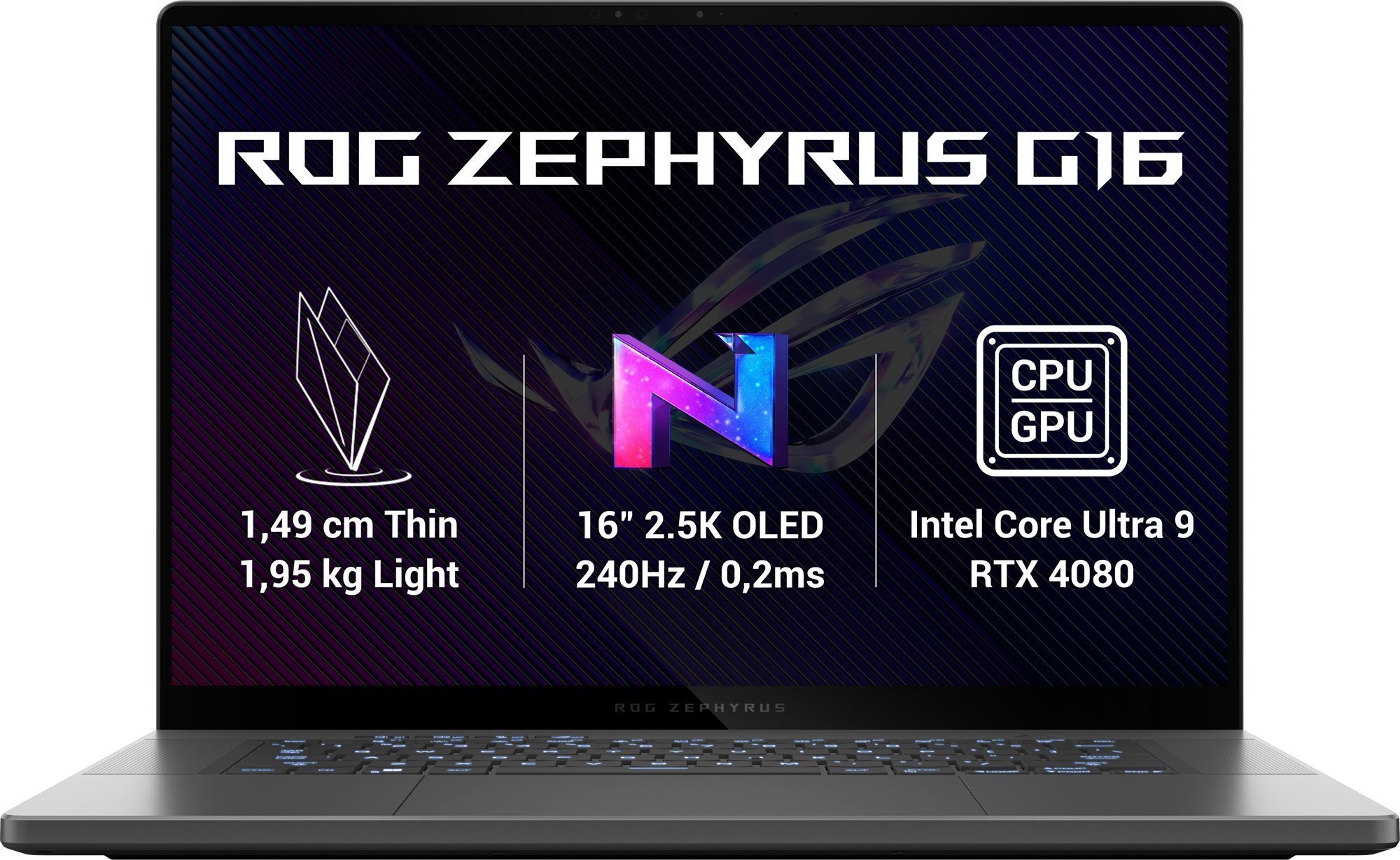 ASUS ROG Zephyrus G16 GU605MZ-NEBULA026W Eclipse Gray kovový Herný...