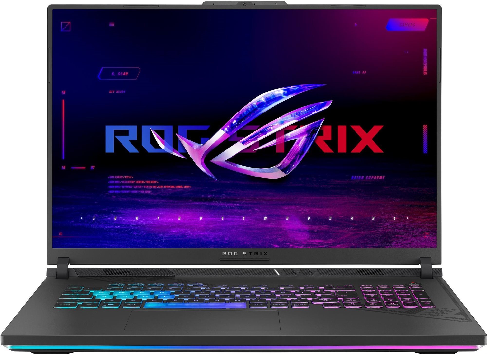ASUS ROG Strix G18 G814JVR-N6015W Eclipse Gray kovový Herný notebook