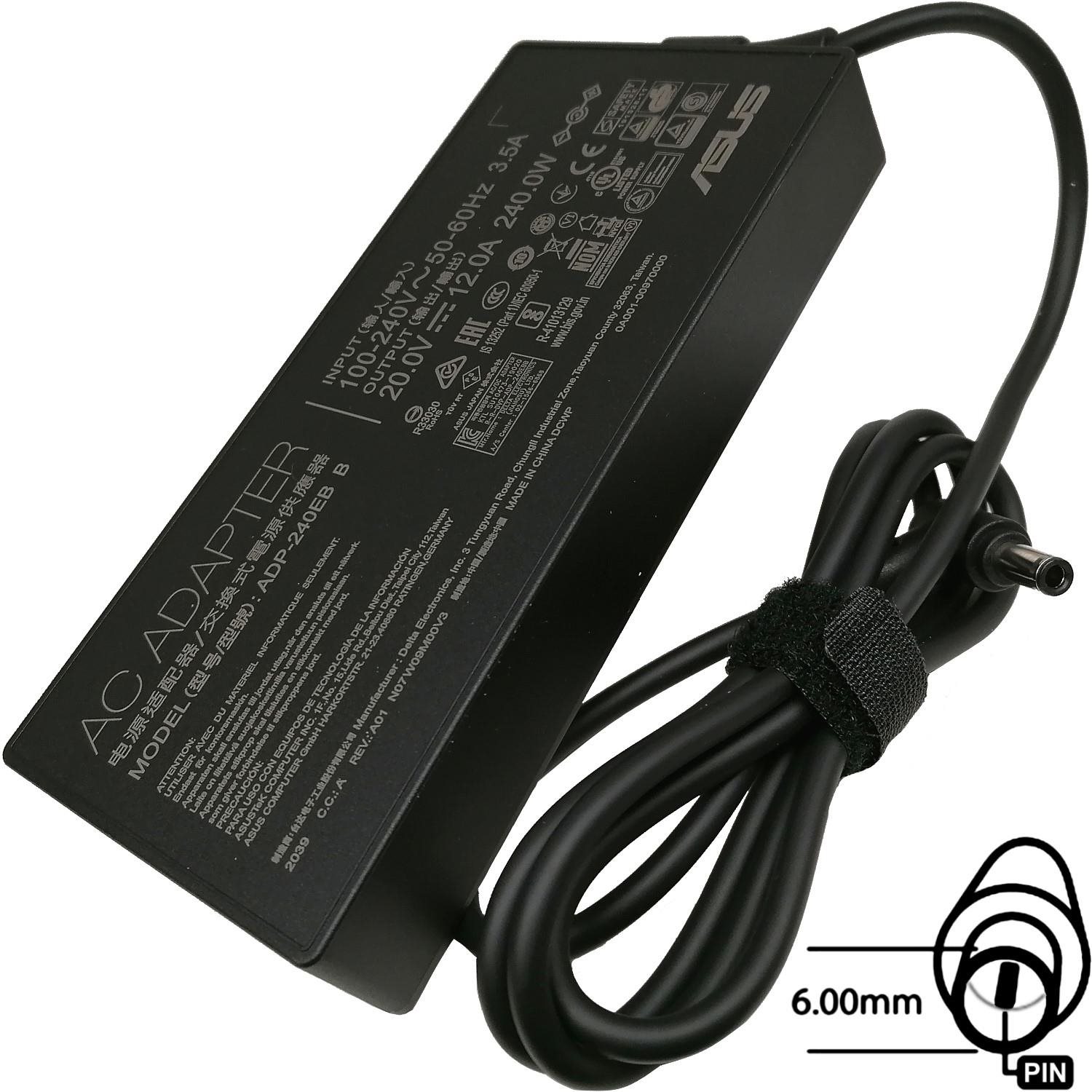 Asus Adapter 240W 20V 3P(6PHI) orig. ASUS Hálózati tápegység