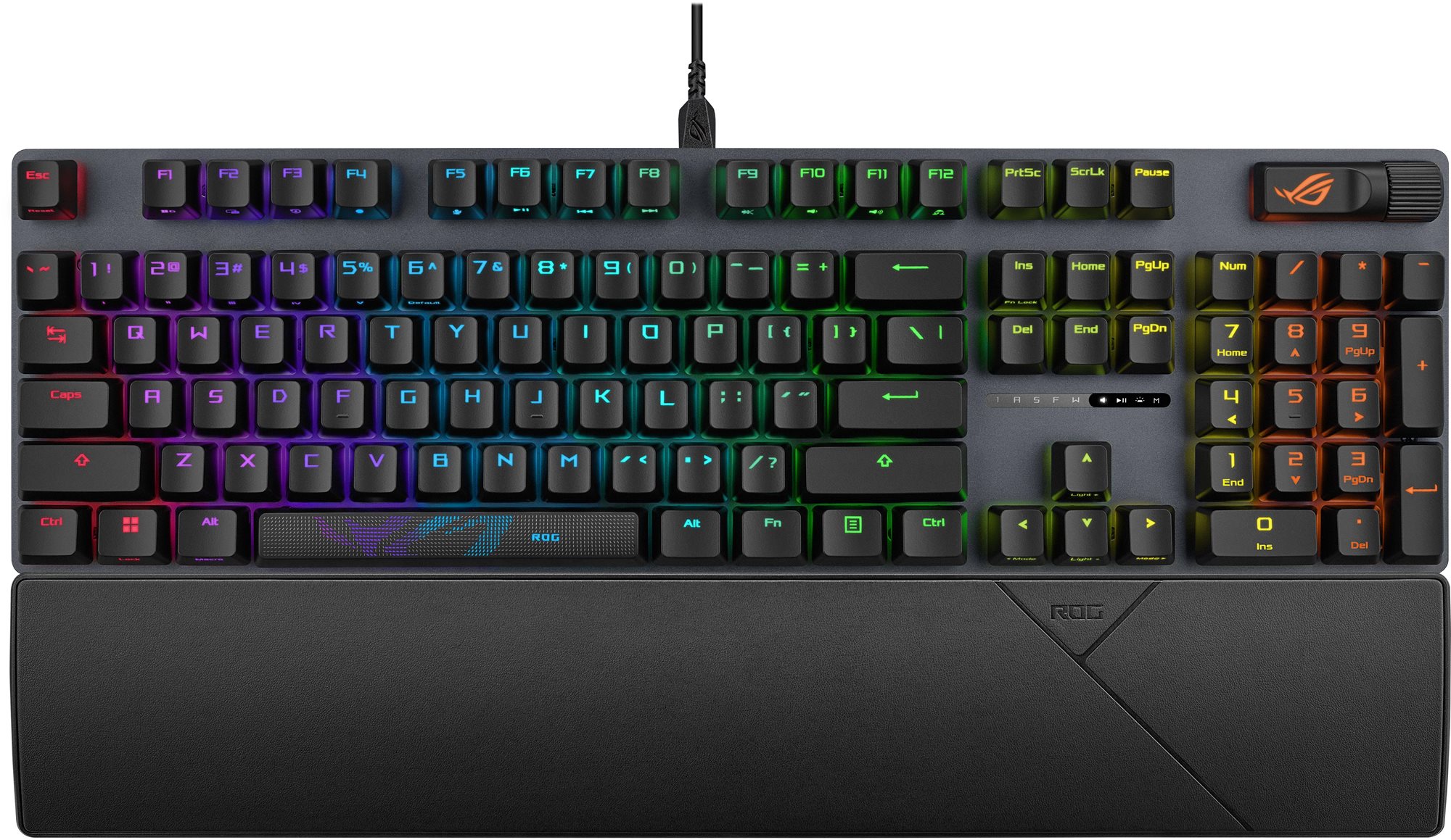 ASUS ROG STRIX SCOPE II (ROG NX SNOW / PBT) - US Gamer billentyűzet