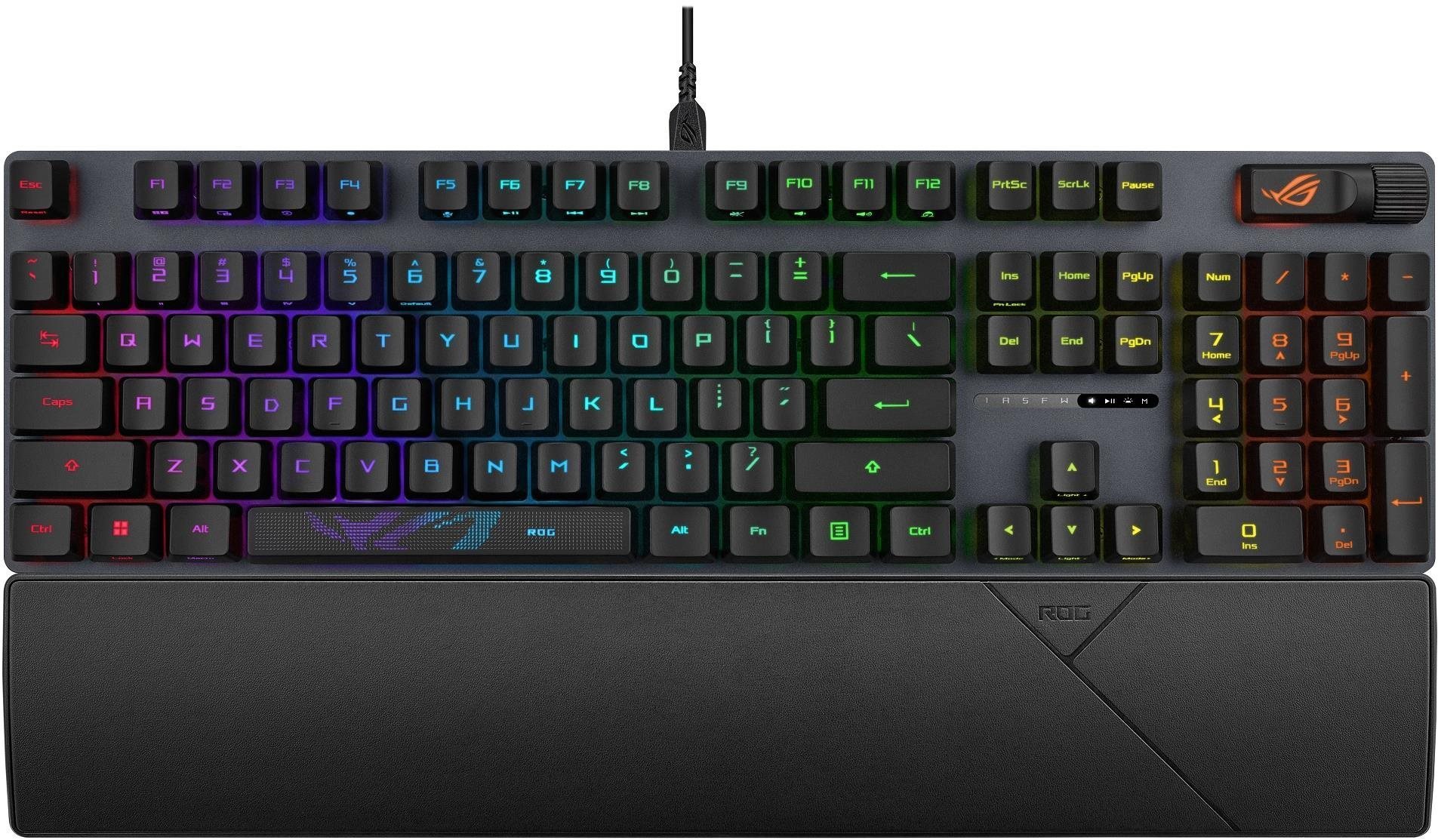 ASUS ROG STRIX SCOPE II (ROG RX RED) – CZ/SK Herná klávesnica