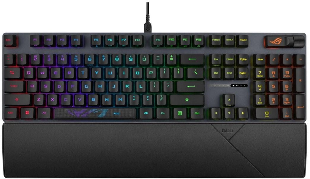 ASUS ROG STRIX SCOPE II (ROG RX RED / PBT) - US Gamer billentyűzet