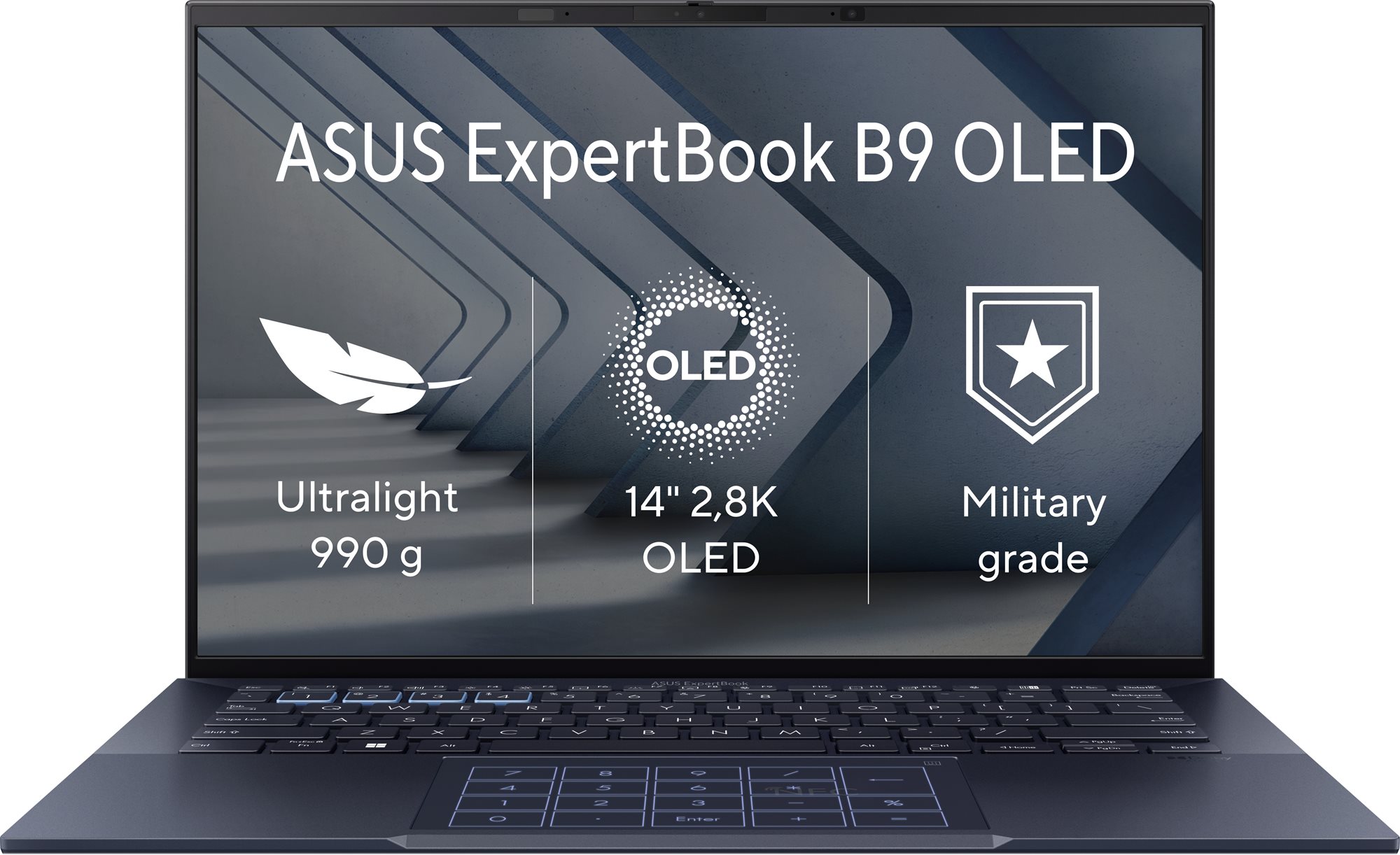 ASUS ExpertBook B9 OLED B9403CVA-KM0130X Star Black celokovový...