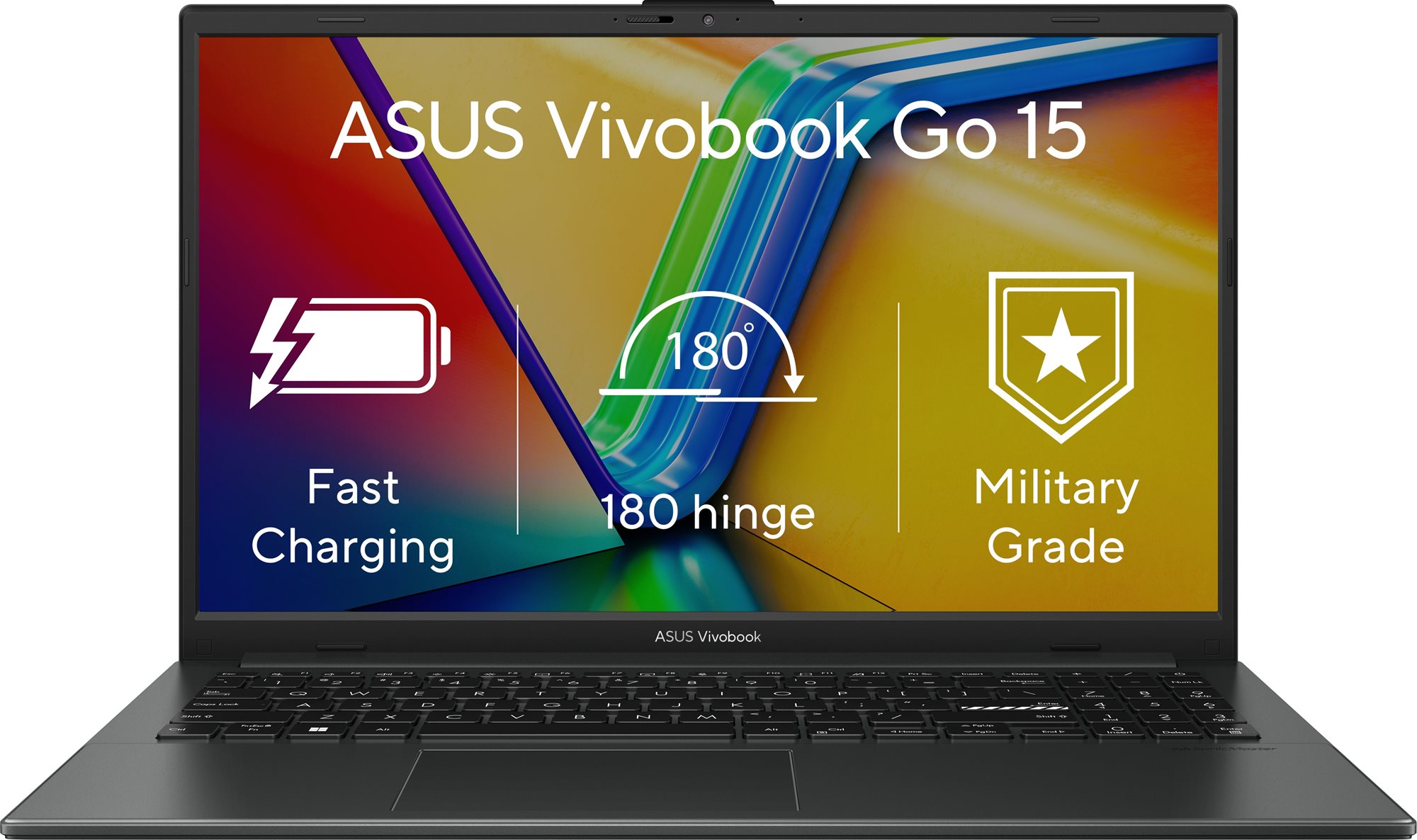 ASUS Vivobook Go 15 E1504GA-NJ250W Mixed Black Notebook