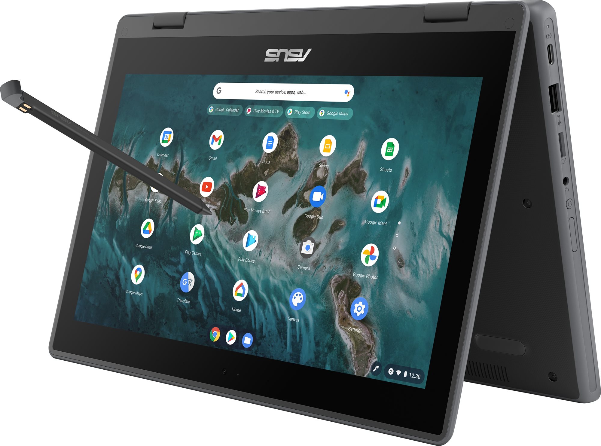 ASUS Chromebook Flip CR1 CR1100FKA-BP0172 Dark Grey Chromebook