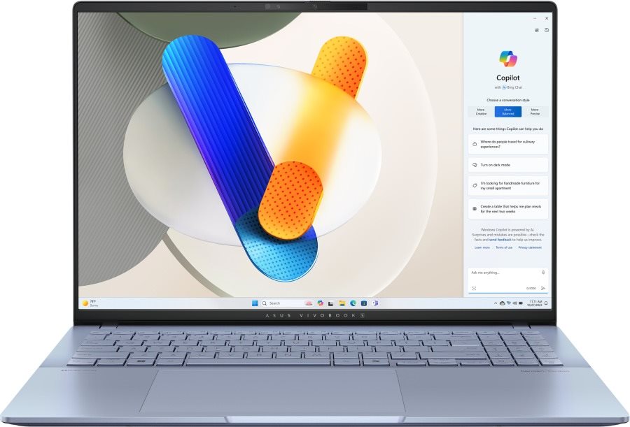 Asus Vivobook S S5606MA-MX012W Mist Blue Laptop